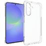 Mobigear Cushion Doorzichtig Samsung Galaxy A17 Hoesje Flexibel TPU Backcover - Transparant