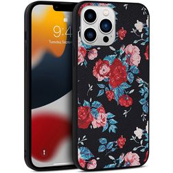 Mobigear Flowers iPhone 14 Plus Hoesje Hardcase Backcover - Model 2