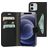 Mobiparts Classic Wallet iPhone 12 Pro Hoesje Bookcase Portemonnee - Zwart