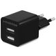 Mobilize Dual USB Oplader 24W - Zwart