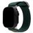 Mobilize Elastic Nylon Apple Watch Bandje Elastische band - 42/41/40/38 mm - Groen