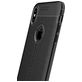 Mobigear Luxury iPhone XS Max Hoesje Flexibel TPU Backcover - Zwart