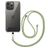Mobigear Nylon Lanyard Universeel Telefoonkoord Verstelbaar - Groen