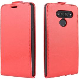 Mobigear LG K50s Hoesje Flipcase - Rood