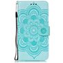 Mobigear Mandala iPhone 11 Hoesje Bookcase Portemonnee - Turquoise