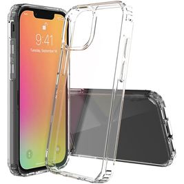 Mobigear Crystal Doorzichtig iPhone 13 Mini Hoesje Hardcase Backcover - Transparant
