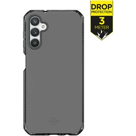 ITSkins SpectrumClear-R Samsung Galaxy A14 Hoesje Flexibel TPU Backcover Shockproof - Smoke