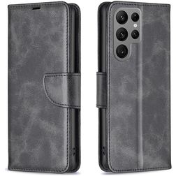 Mobigear Excellent Samsung Galaxy S25 Ultra Hoesje Bookcase Portemonnee - Zwart