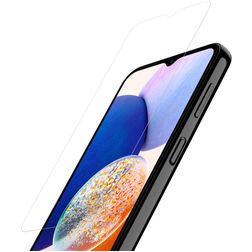 ITSkins Supreme Samsung Galaxy A14 Glazen Screenprotector - Case Friendly + Installatie Frame