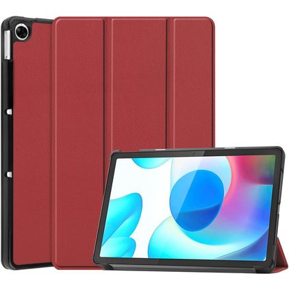 Mobigear Tri-Fold Realme Pad 10.4 (2021) Hoes Bookcase - Rood