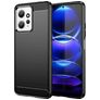 Mobigear Brushed Xiaomi Redmi Note 12 Hoesje Flexibel TPU Backcover - Zwart