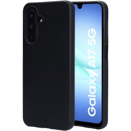 Mobiparts Classic Samsung Galaxy A17 Hoesje Flexibel TPU Backcover - Zwart