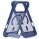 Mobiparts Hardcover iPhone 18 Pro Max MagSafe Hoesje Hardcase Backcover met Standaard - Satin Blue