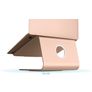 rain design mStand 360 Laptop Standaard - Roségoud Universeel