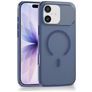 Mobigear Shockproof Grip iPhone 17 MagSafe Hoesje Hardcase Backcover - Blauw