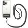 Mobigear Nylon Lanyard Universeel Telefoonkoord Verstelbaar - Grijs