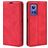 Mobigear Retro Slim Realme GT Neo 3 Hoesje Bookcase Portemonnee - Rood