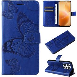 Mobigear Butterfly Xiaomi 14T Pro Hoesje Bookcase Portemonnee - Blauw