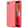 Mobigear Luxury Xiaomi Redmi 6A Hoesje Flexibel TPU Backcover - Rood