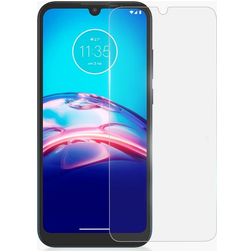 Mobigear Motorola Moto E6s (2020) Glazen Screenprotector - Case Friendly