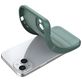 Mobigear Bumpy iPhone 15 Plus Hoesje Flexibel TPU Backcover - Charcoal