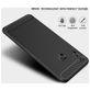 Mobigear Brushed Slim HONOR Note 10 Hoesje Flexibel TPU Backcover - Rood