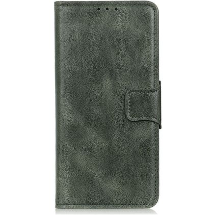 Mobigear Classy Xiaomi Redmi Note 10 4G Hoesje Bookcase Portemonnee - Groen