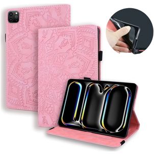 Mobigear Mandala iPad Pro 13 Inch (2025) Hoes Bookcase - Roze