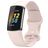 Mobigear Sport Dual Siliconen Fitbit Charge 5 Bandje Druksluiting - Sand Pink