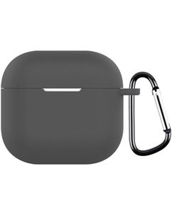 Mobigear Colors Apple AirPods 4 Hoesje Flexibel Siliconen - Grijs