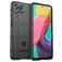 Mobigear Rugged Shield Samsung Galaxy M53 Hoesje Flexibel TPU Backcover Shockproof - Zwart