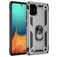 Mobigear Armor Ring Samsung Galaxy A71 Hoesje Hardcase Backcover Shockproof met Ringhouder - Zilver