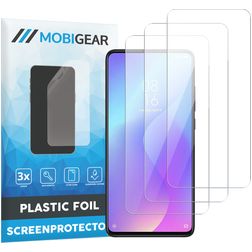 Mobigear Xiaomi Mi 9T Screenprotector Folie - Case Friendly (3-Pack)
