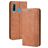 Mobigear Sensation Huawei P Smart Plus (2019) Hoesje Bookcase Portemonnee - Cognac