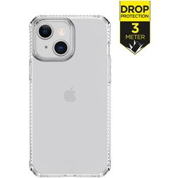 ITSkins SpectrumClear Doorzichtig iPhone 13 Mini Hoesje Flexibel TPU Backcover Shockproof - Transparant
