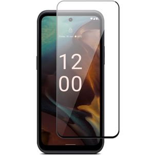 Mobigear Premium Nokia XR21 Glazen Screenprotector - Case Friendly - Zwart
