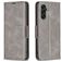 Mobigear Excellent Samsung Galaxy A55 Hoesje Bookcase Portemonnee - Grijs