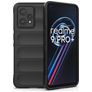 Mobigear Bumpy Realme 9 Pro Plus Hoesje Flexibel TPU Backcover - Zwart