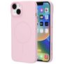 Mobiparts Slim Line iPhone 14 MagSafe Hoesje Hardcase Backcover - Blush Pink