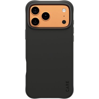 CARE by PanzerGlass Fashionable iPhone 17 Pro Max Siliconen MagSafe Hoesje Backcover - Zwart