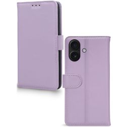 Mobilize Premium Gelly iPhone 17 Hoesje Bookcase Portemonnee - Paars