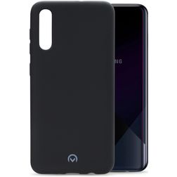 Mobilize Rubber Gelly Samsung Galaxy A50 Hoesje Flexibel TPU Backcover - Matt Black
