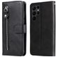 Mobigear Zipper Samsung Galaxy S23 Ultra Hoesje Bookcase Portemonnee - Zwart