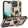 Mobigear Armor Ring iPhone Air Hoesje Hardcase Backcover Shockproof met Ringhouder - Goud