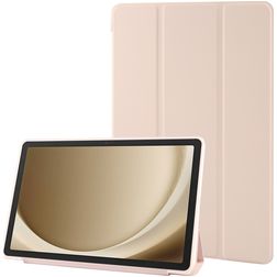 Mobigear Tri-Fold Gel Samsung Galaxy Tab A11 Plus Hoes TPU,Kunstleer Bookcase - Roségoud