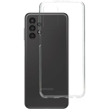 Mobiparts Classic Doorzichtig Samsung Galaxy A13 4G Hoesje Flexibel TPU Backcover - Transparant