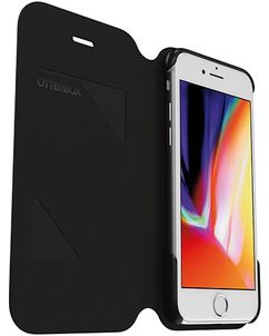 OtterBox Strada Via iPhone 8 Hoesje Bookcase - Zwart