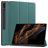 Mobigear Tri-Fold Gel Samsung Galaxy Tab S9 Ultra Hoes TPU,Kunstleer Bookcase + Stylus Houder - Groen