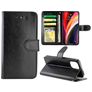 Mobigear Wallet iPhone 12 Hoesje Bookcase Portemonnee - Zwart
