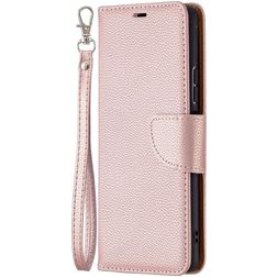 Mobigear Excellent Xiaomi Redmi Note 10 Pro Hoesje Bookcase Portemonnee - Roségoud